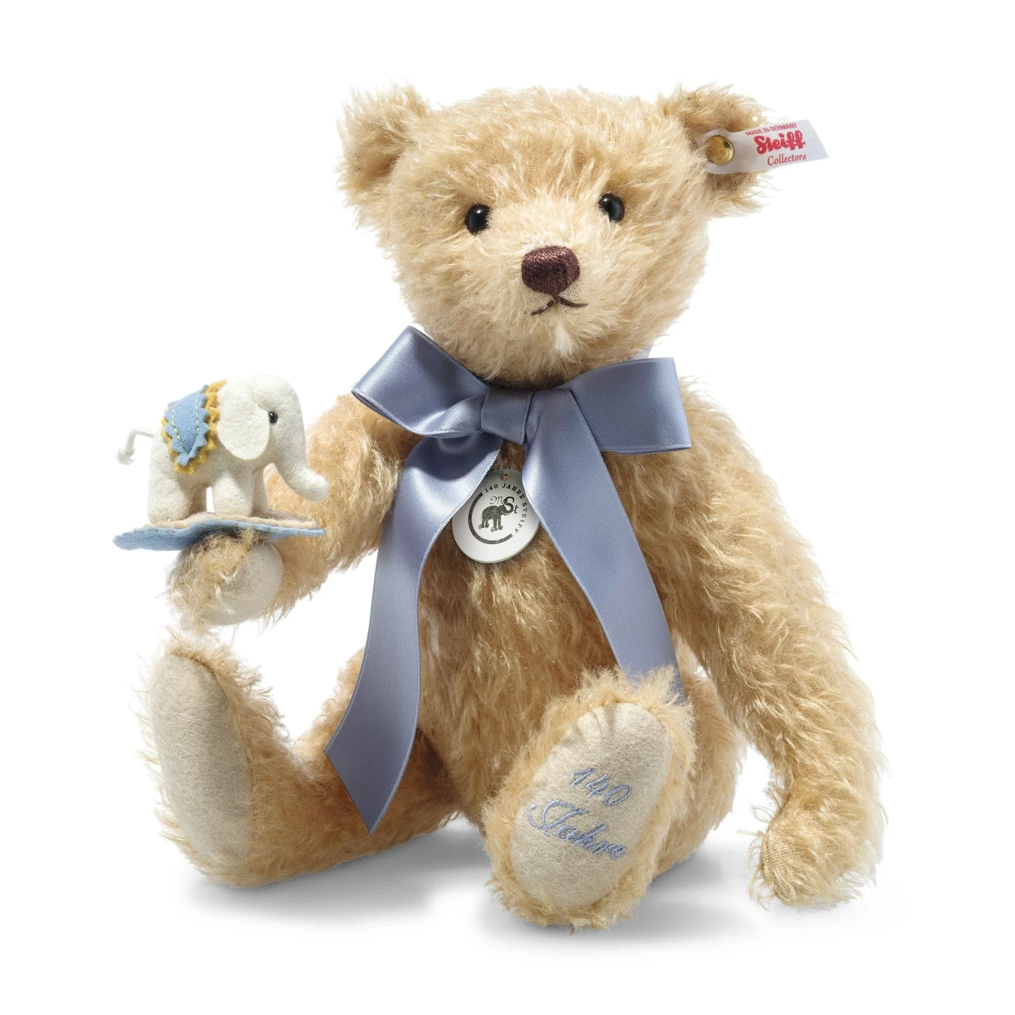 Steiff Bear With Little Elephant 30cm