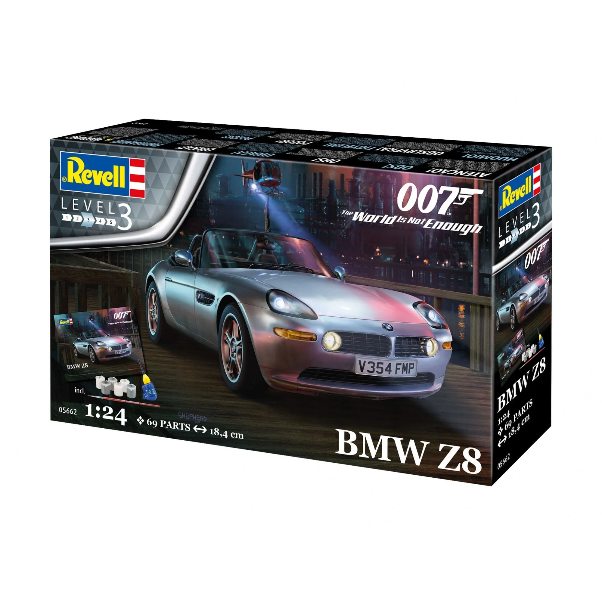 Gift Set - BMW Z8 (James Bond 007) "The World Is Not Enough"