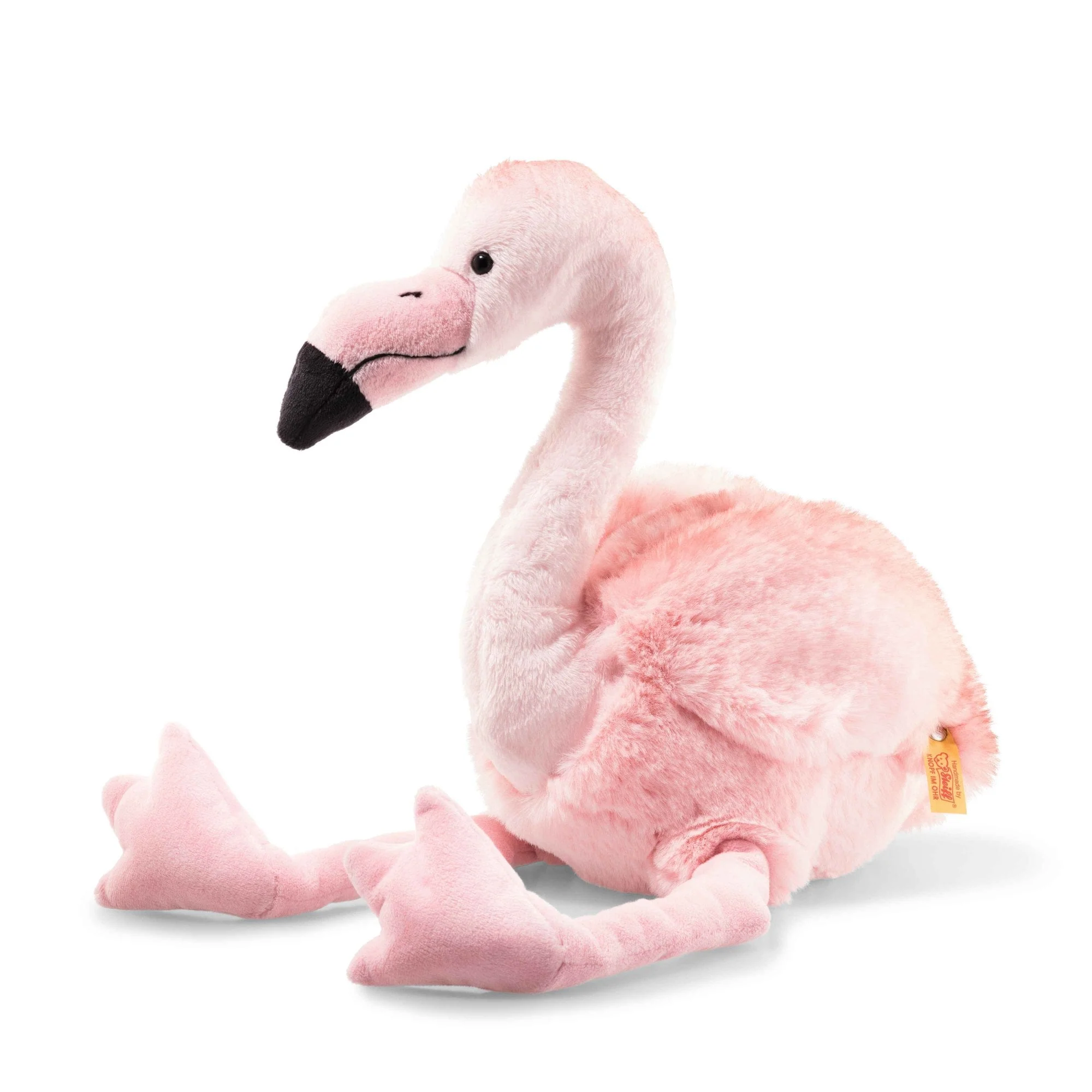 Pinky dangling flamingo, pink