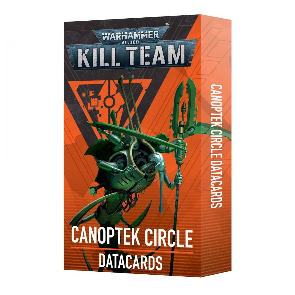 Kill Team Datacards: Canoptek Circle (Eng)