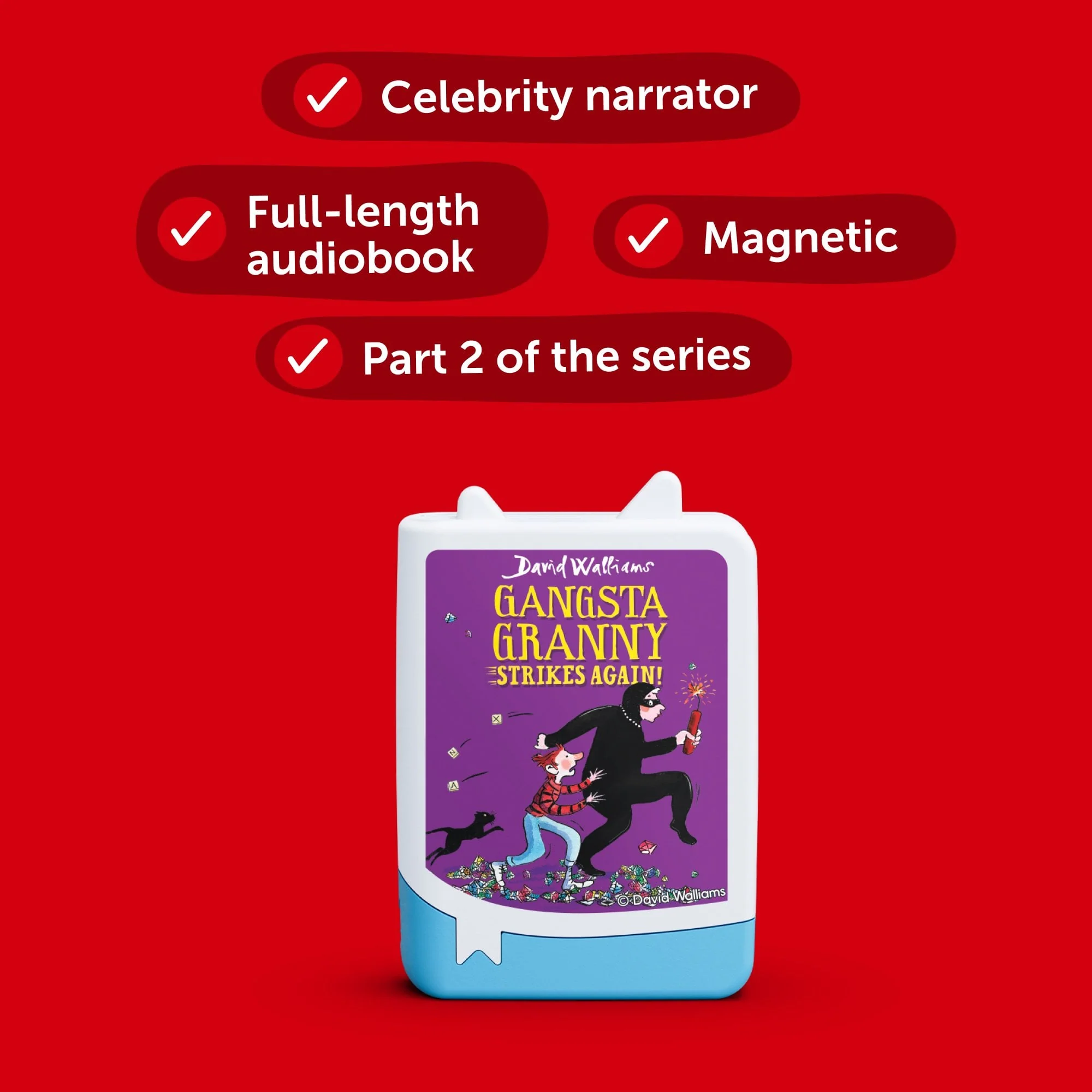 David Walliams - Gangsta Granny Strikes Again (Book Pocket Tonies) - Image 3