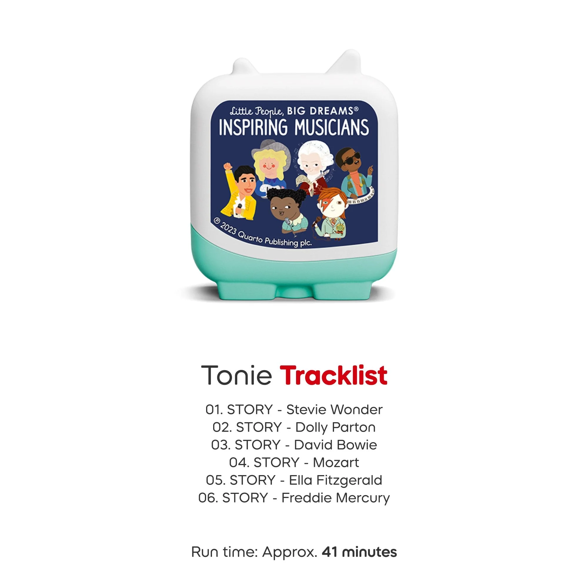 Little People Big Dreams Inspiring Musicians (Book Pocket Tonies) - Image 3