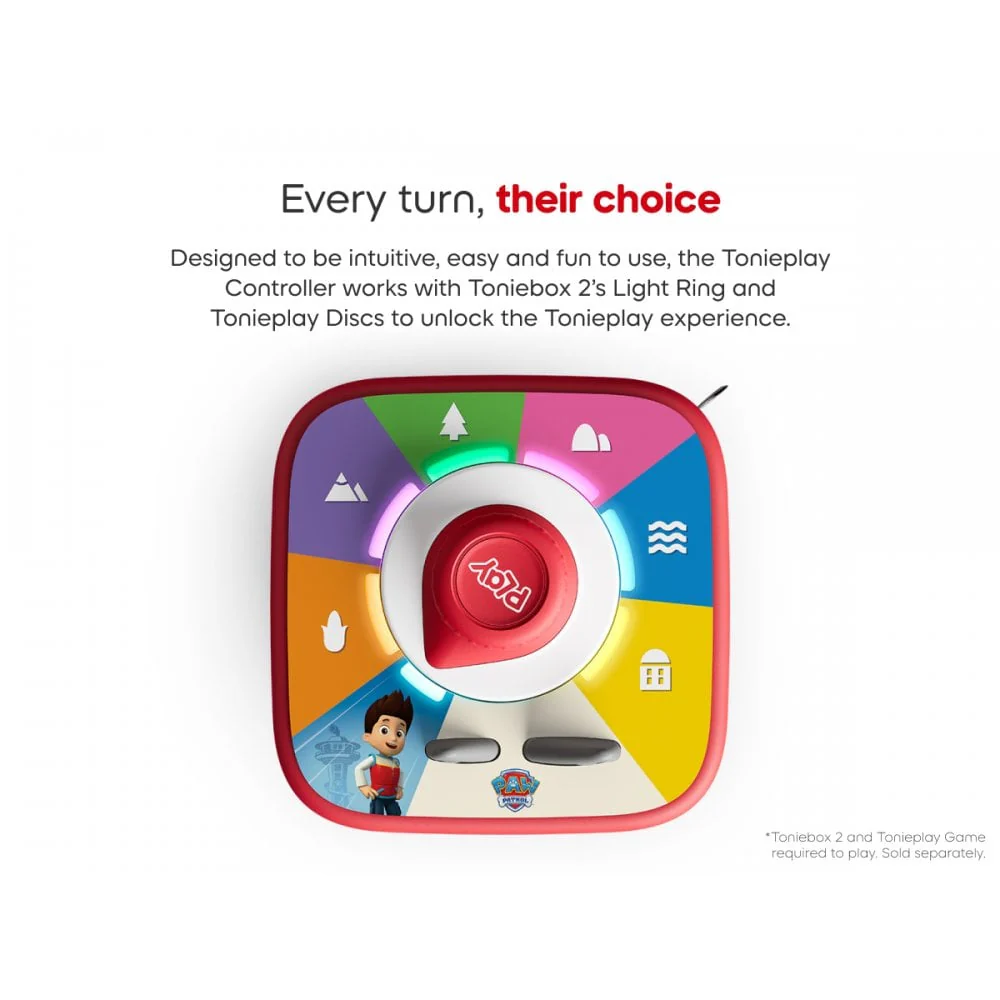 Tonieplay Controller Sunset Red (for Toniebox 2) - Image 3