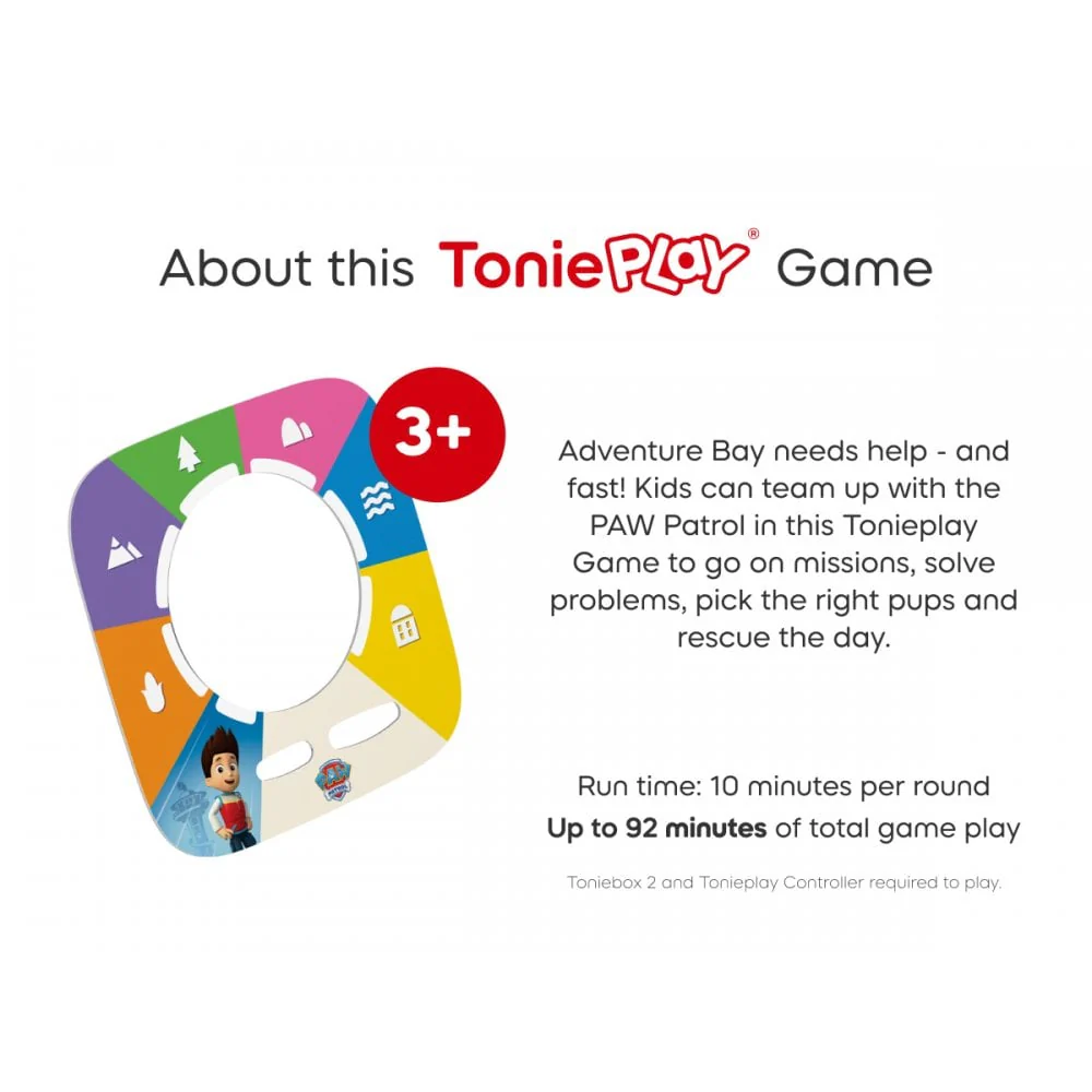 Toniebox 2 Tropical Teal Play Set Paw Patrol Chase - Image 5