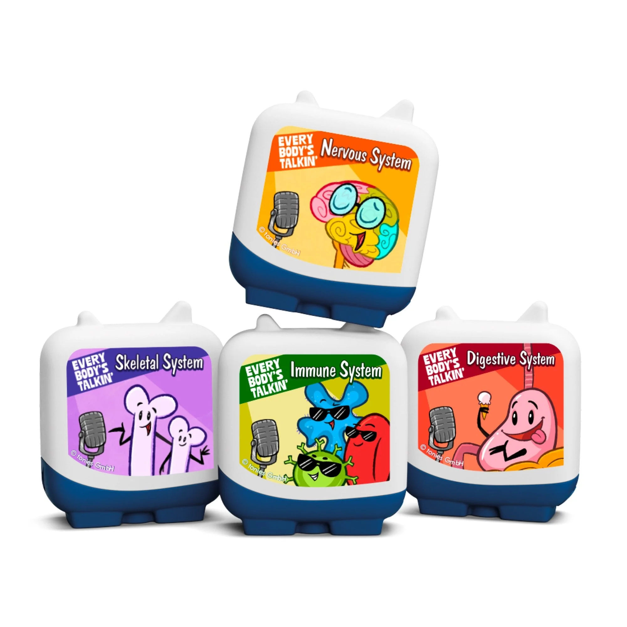 Every Body’s Talking (Set of 4 Clever Pocket Tonies)