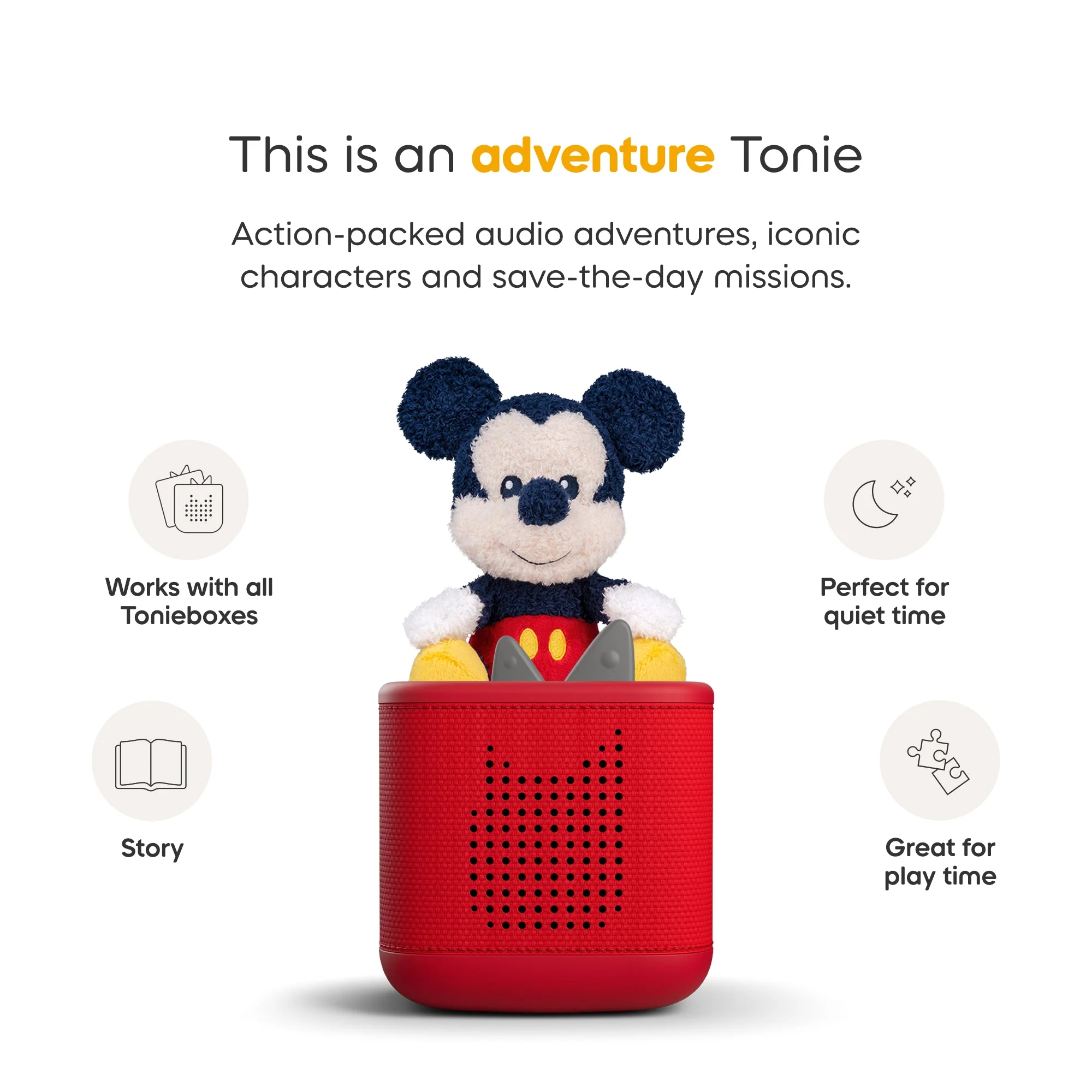 Disney Mickey Mouse Cuddle Tonie - Image 4