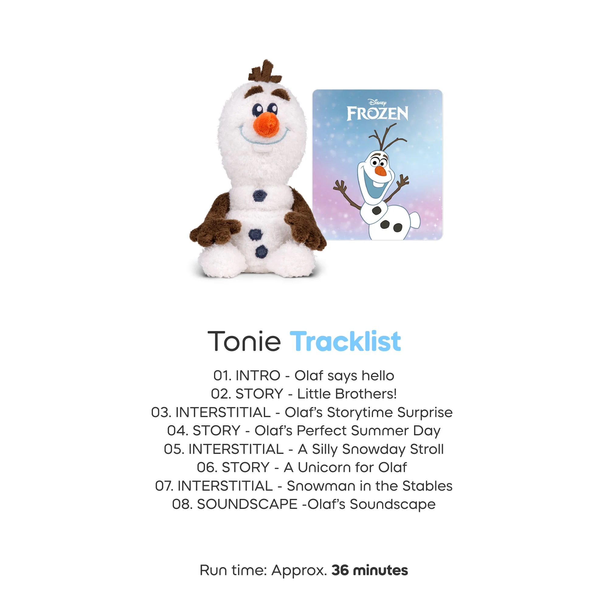 Disney Olaf Cuddle Tonie - Image 2