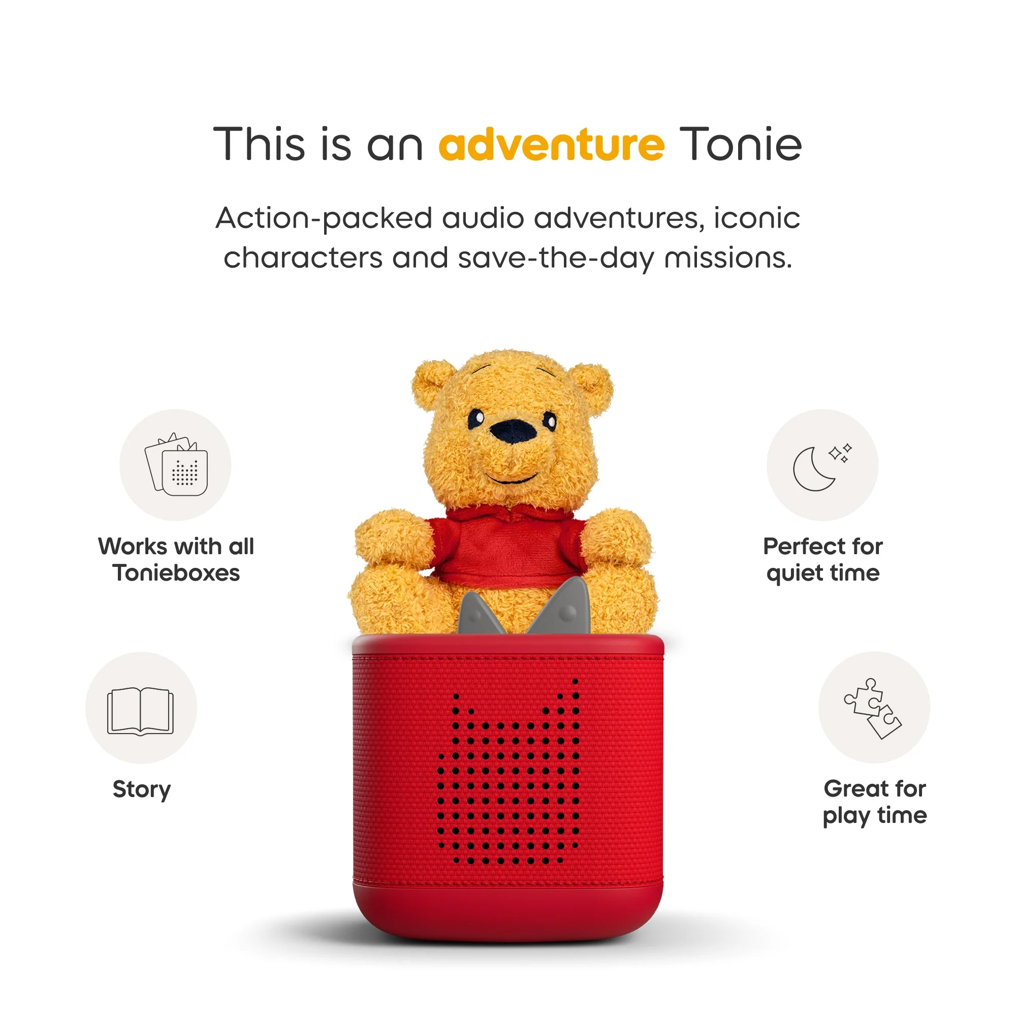 Disney Winnie the Pooh Cuddle Tonie - Image 3