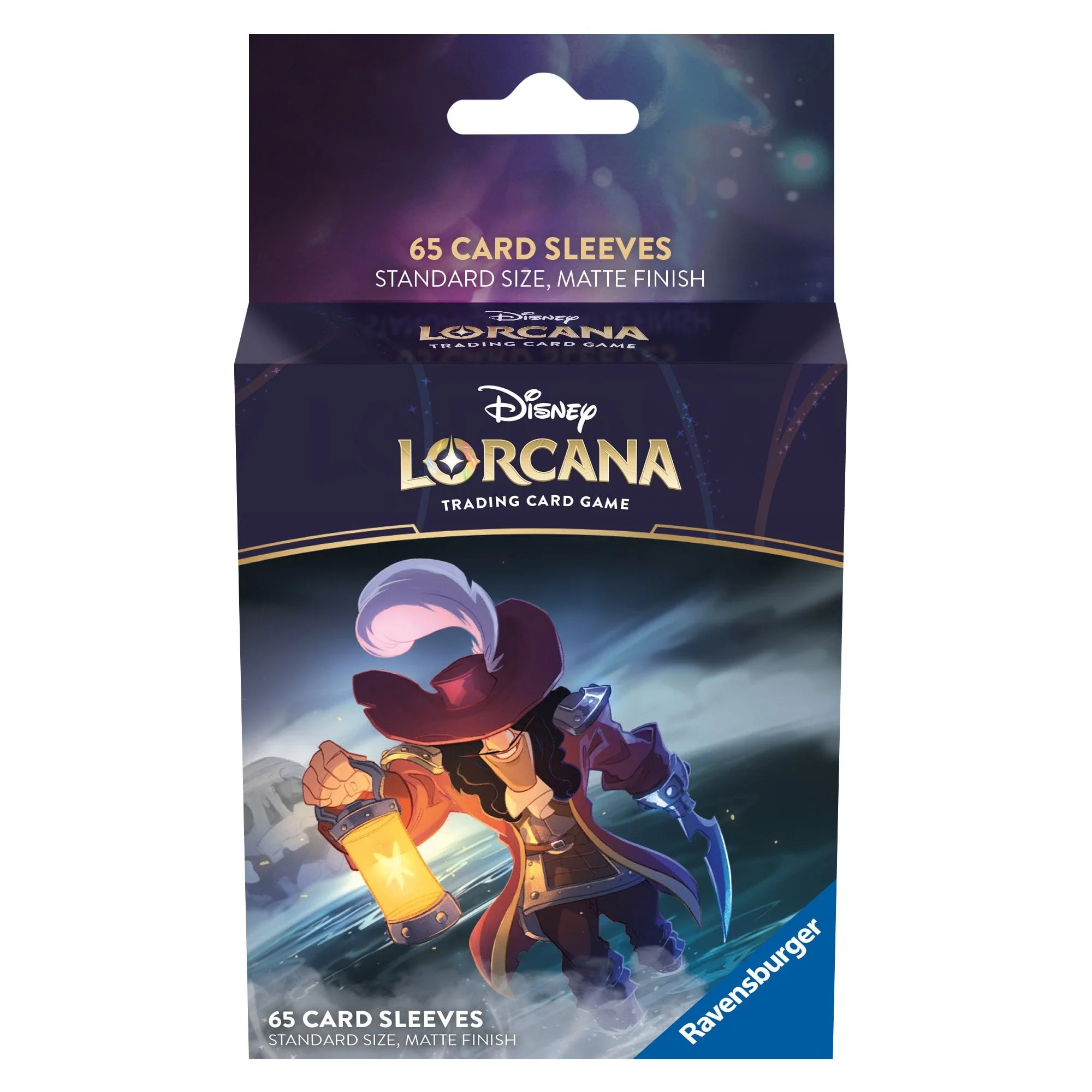 Disney Lorcana Card Sleeve Captain Hook (65 Sleeves)