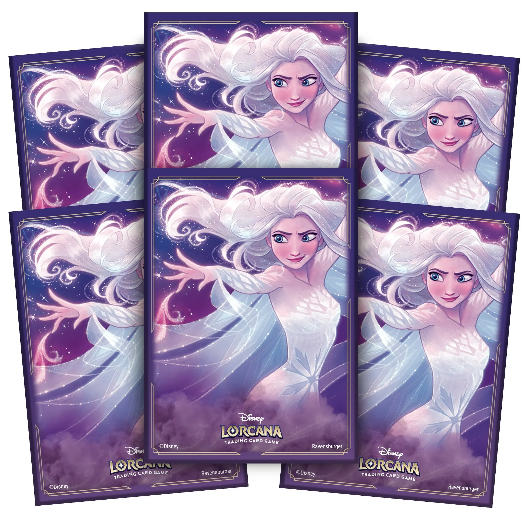 Disney Lorcana Card Sleeve Elsa (65 Sleeves) - Image 2