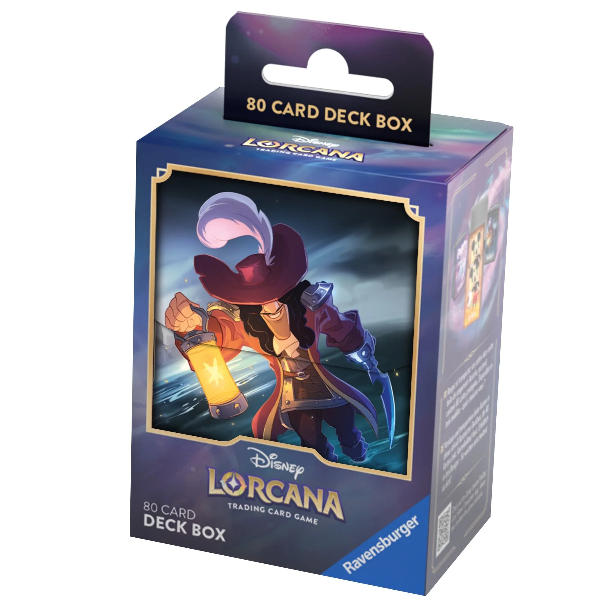 Disney Lorcana Deck Box Captain Hook (80) - Image 2