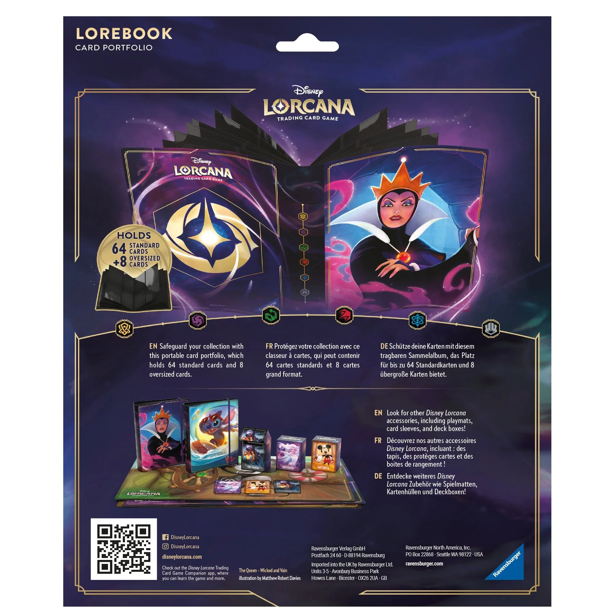 Disney Lorcana The Evil Queen - 4 Pocket Portfolio - Image 4