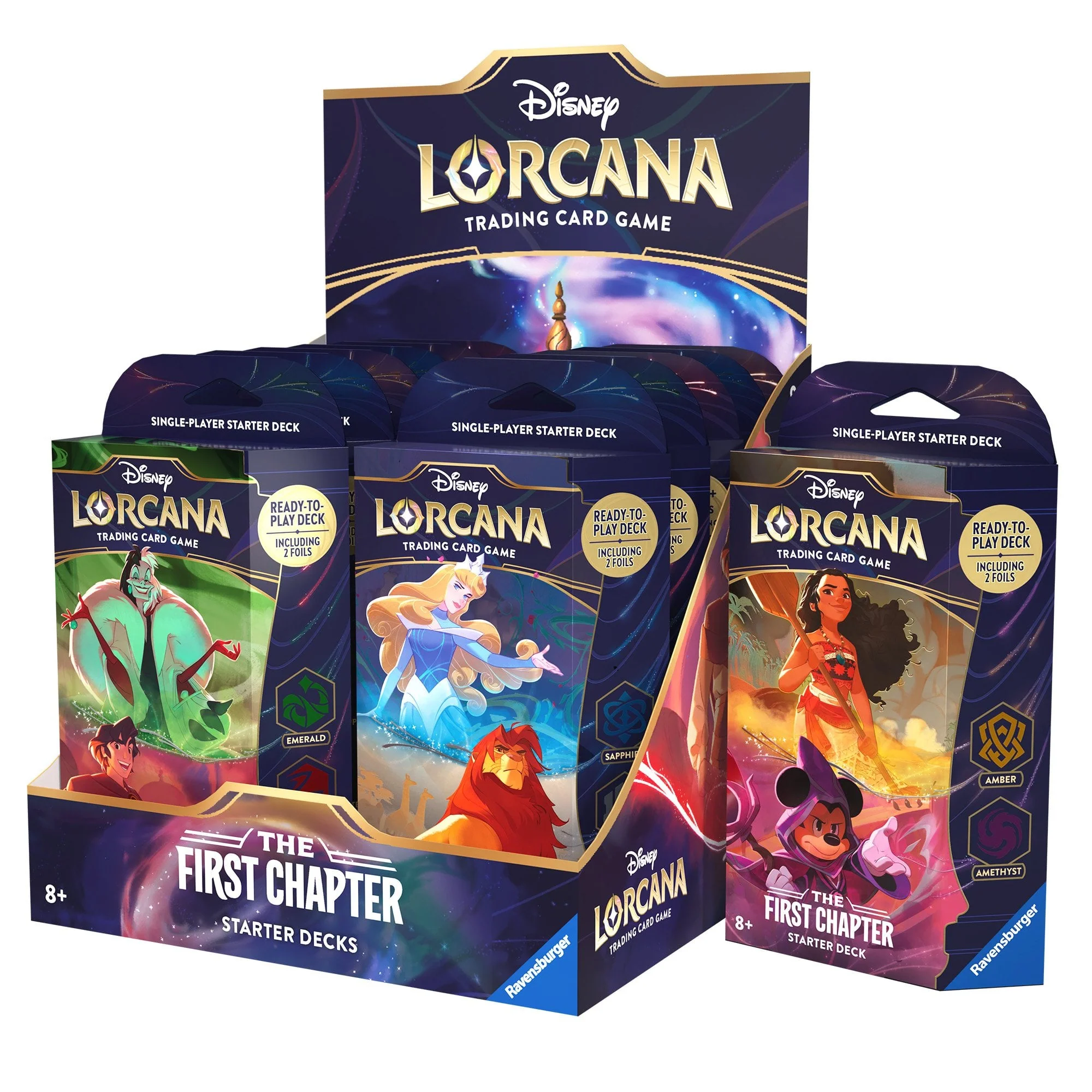 Disney Lorcana Trading Card Game - Starter Deck - The First Chapter
