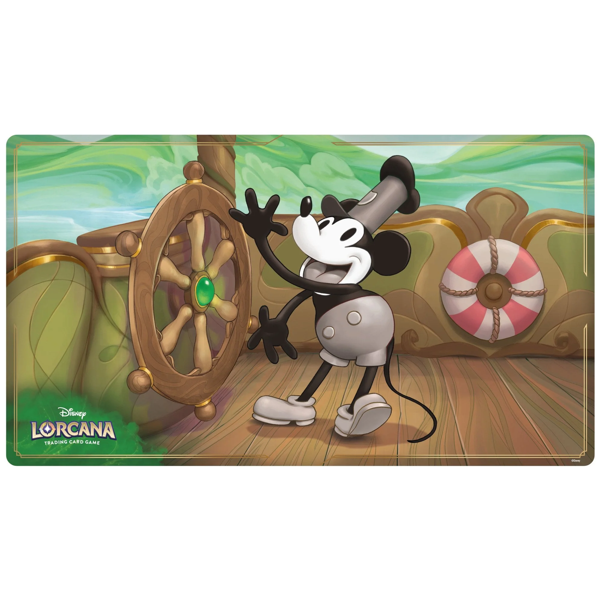 Disney Lorcana Neoprene Play Mat Steamboat Mickey