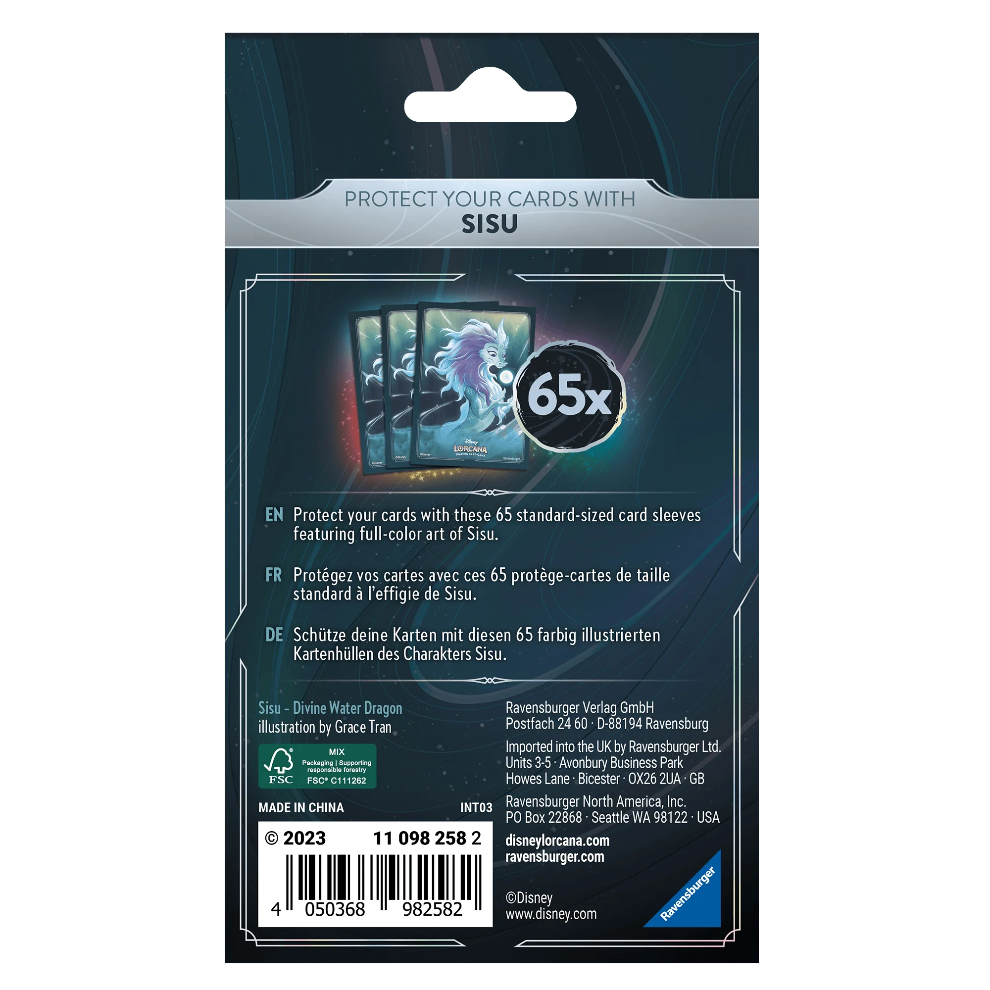 Disney Lorcana - Rise Of The Floodborn - Sisu Sleeves (65) - Image 2