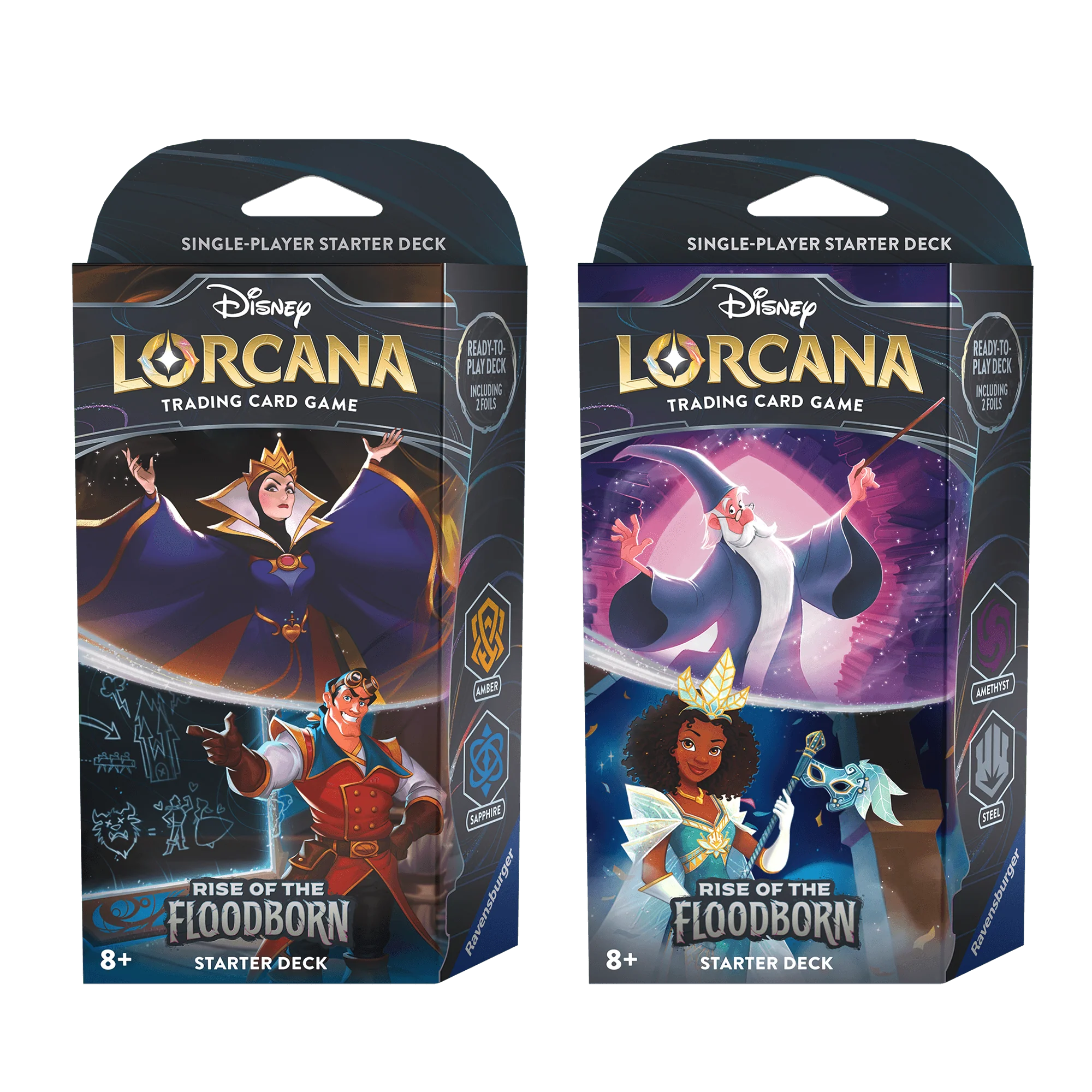 Disney Lorcana Trading Card Game - Rise Of The Floodborn Starter Deck