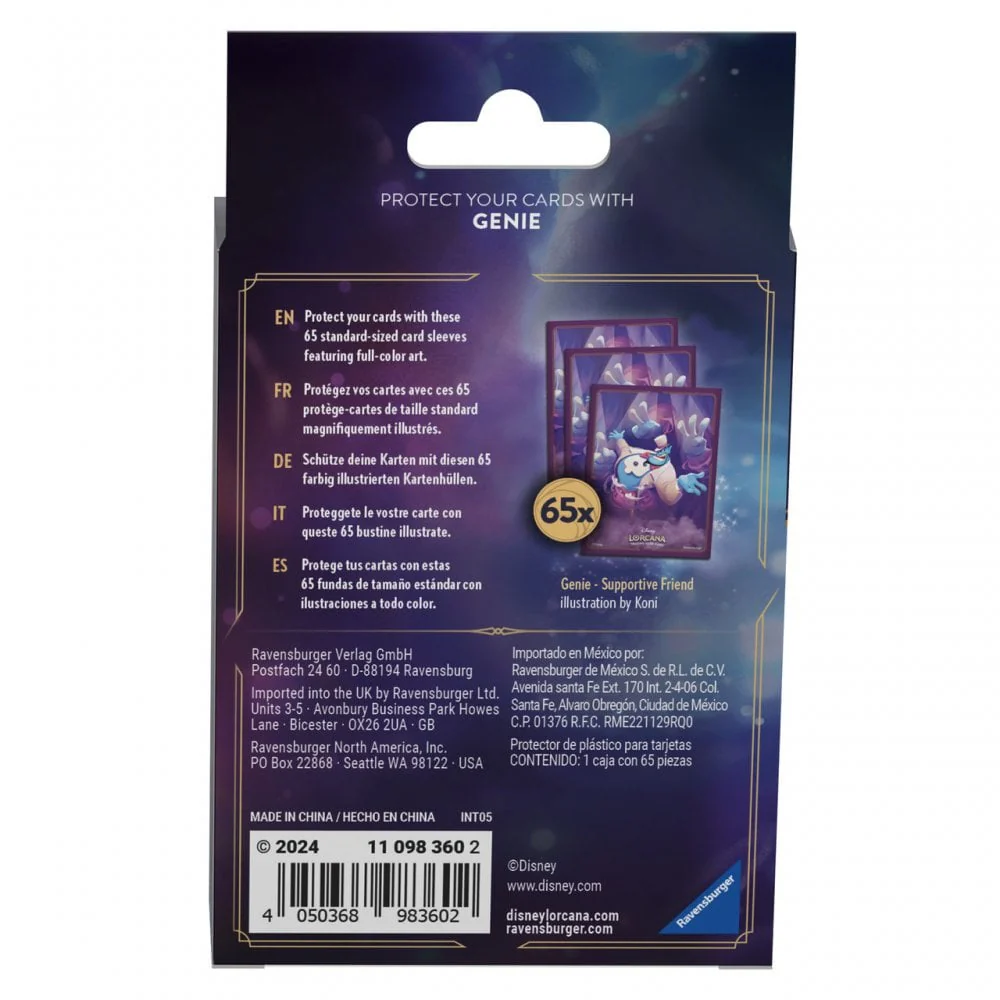 Disney Lorcana: Ursula's Return Card Sleeve Pack Genie - Image 2