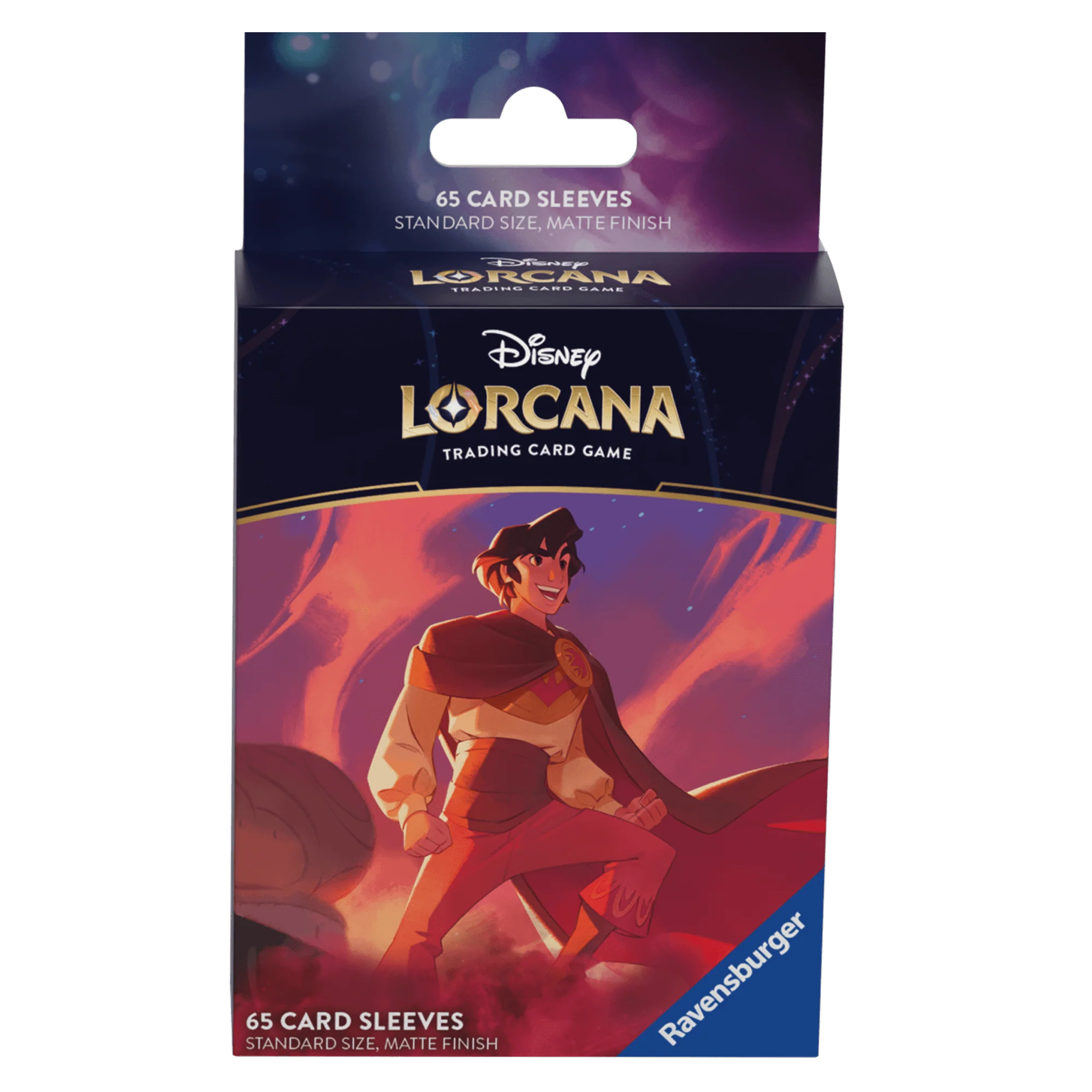 Disney Lorcana Set 5 Shimmering Skies Card Sleeves Aladdin