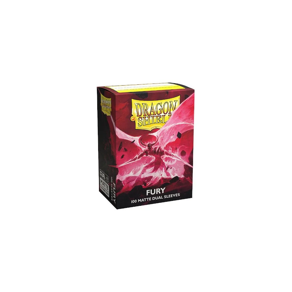 Dragon Shield - Dual Matte Standard Size Sleeves - Fury (100)