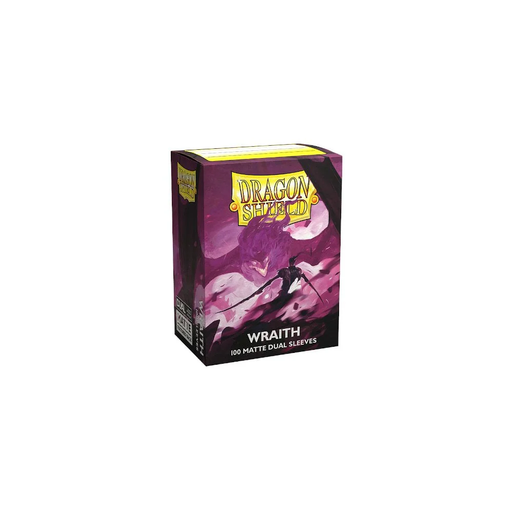 Dragon Shield - Dual Matte Standard Size Sleeves - Wraith (100)