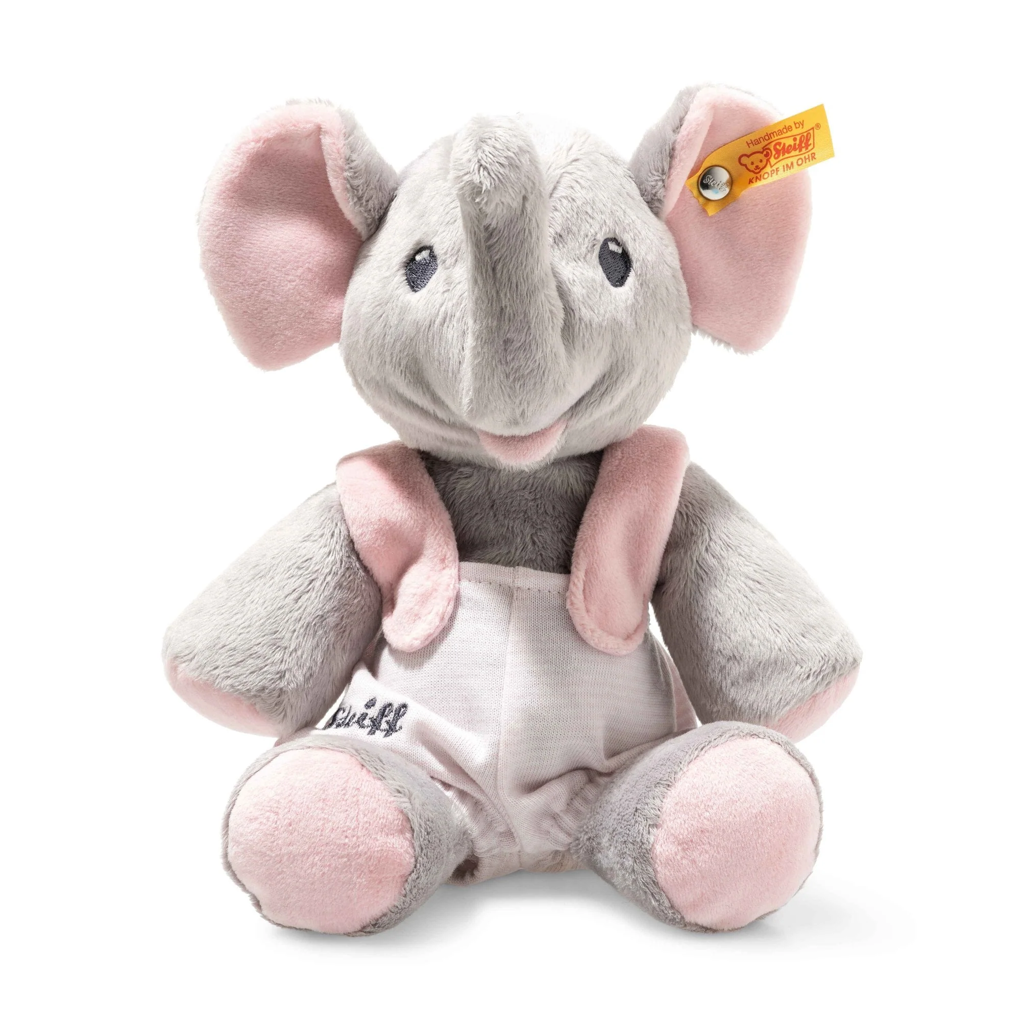 Trampili Elephant 24cm (Grey & Pink)