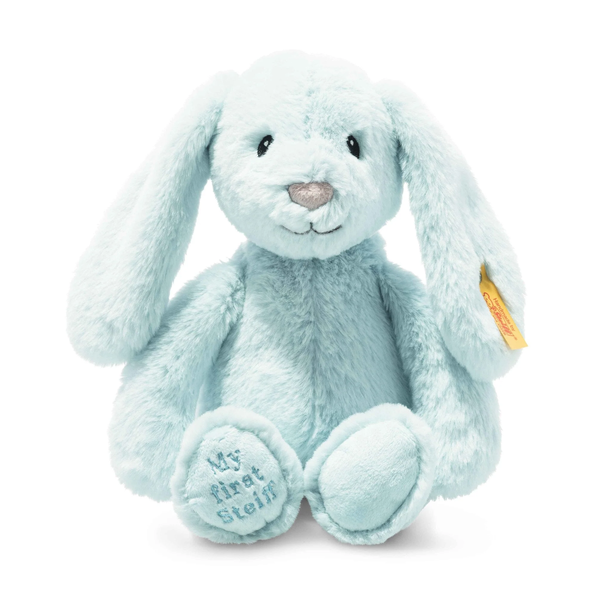 My first Steiff Hoppie Rabbit (Blue)