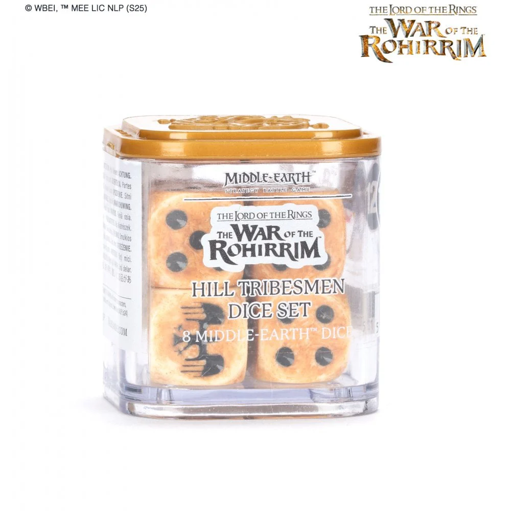 Middle-Earth Sbg: Hill Tribesmen Dice Set
