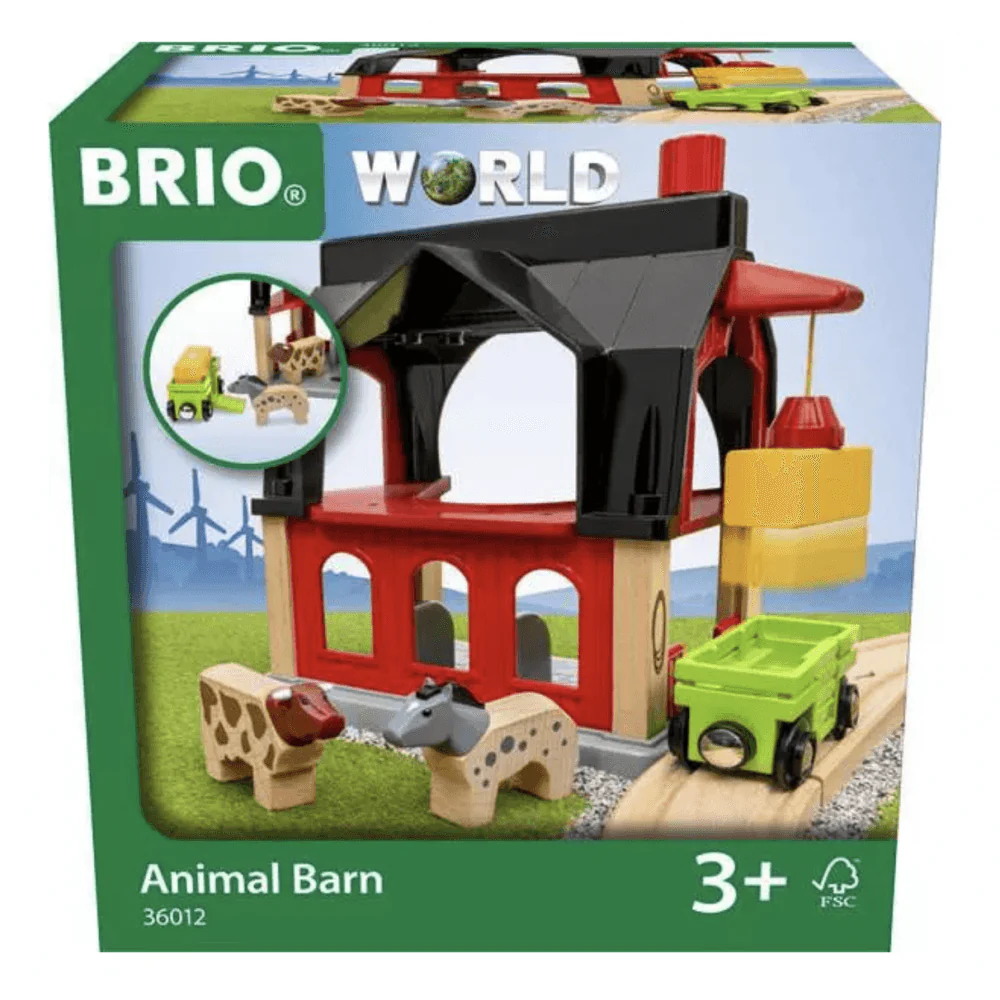 BRIO World Animal Barn