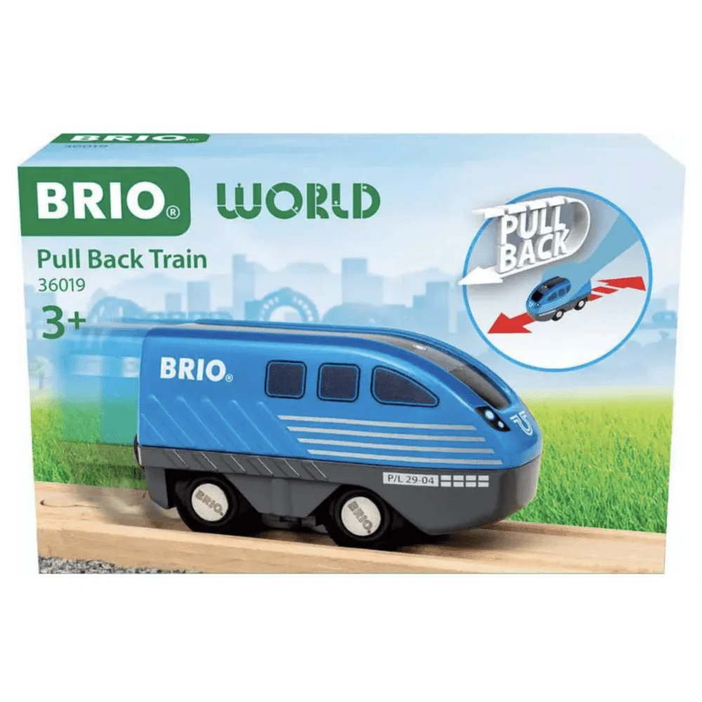 BRIO World Pull Back Train