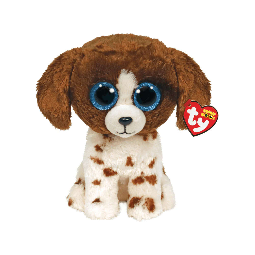Beanie Boo: Muddles Dog (Medium)