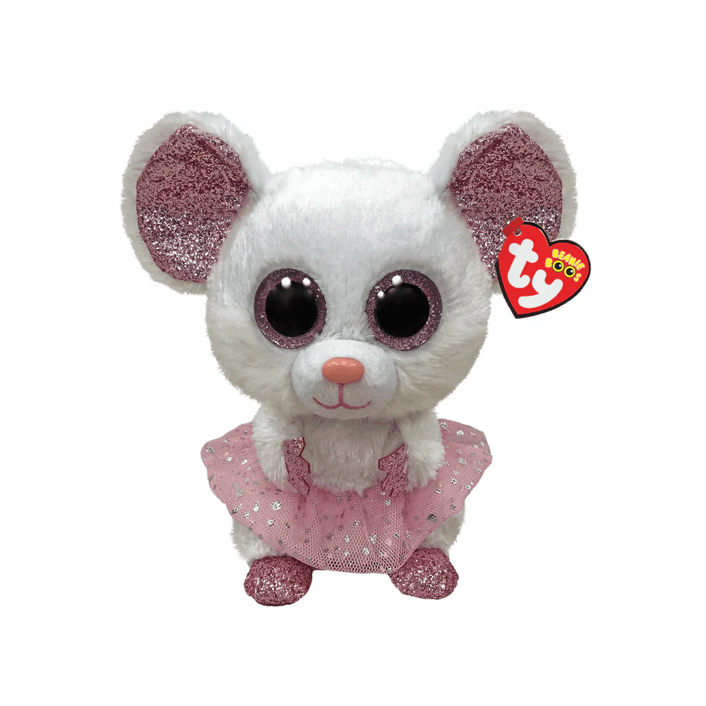 Beanie Boo: Nina Mouse With Tutu (Medium)