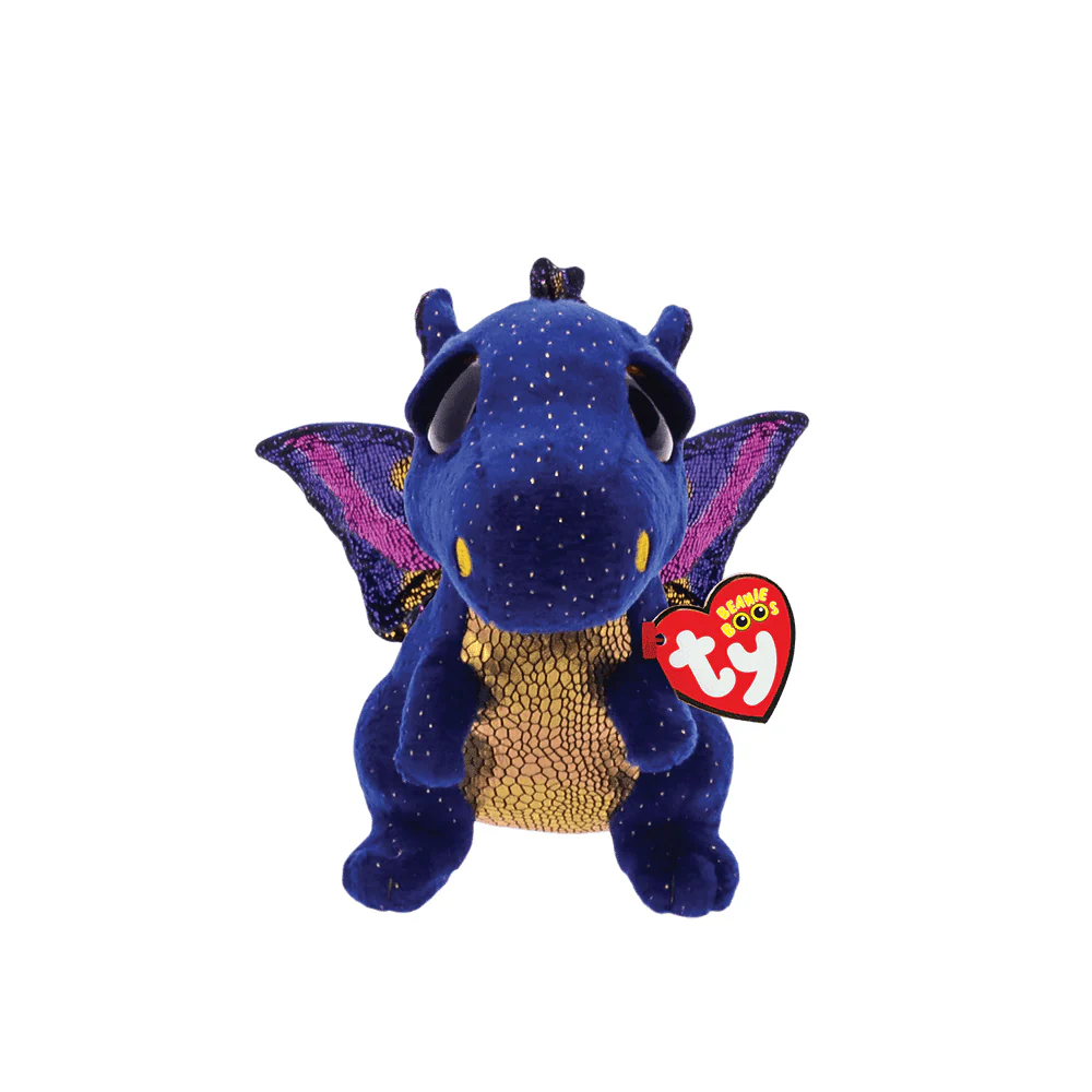 Beanie Boo: Saffire Blue Dragon (Medium)
