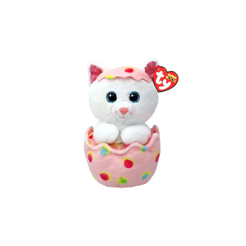 Beanie Boo: Giggles Cat In Egg (Regular)