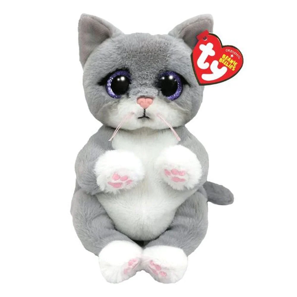 Beanie Bellies: Morgan Grey Cat