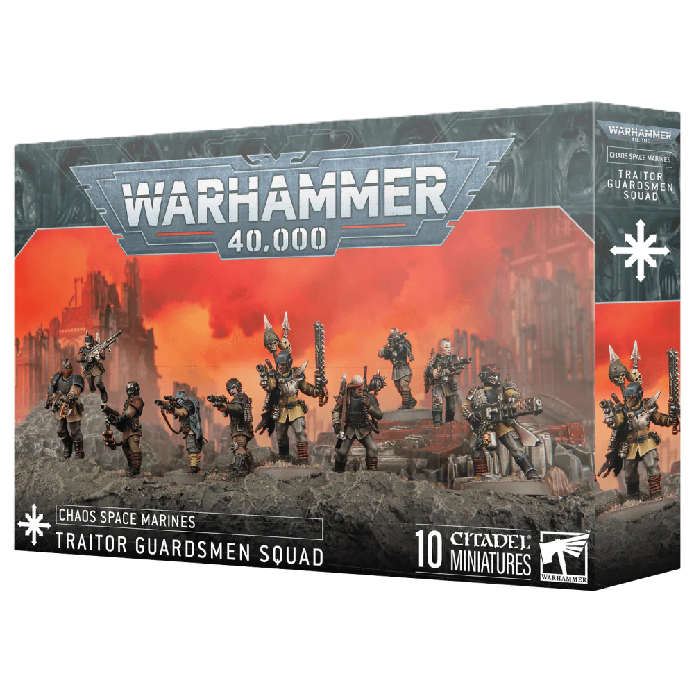 Chaos Space Marines: Traitor Guardsmen Squad