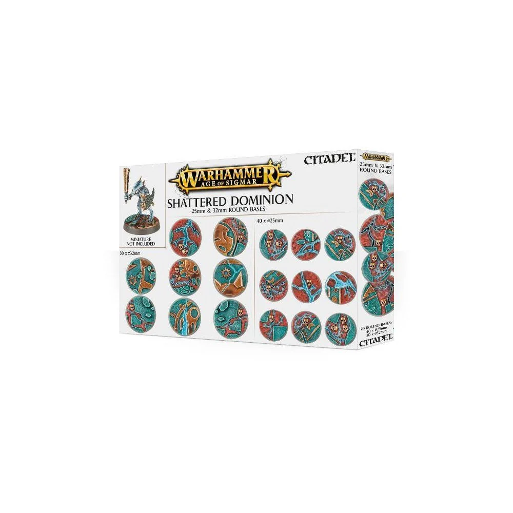AOS: Shattered Dominion: 25mm & 32mm Round Bases