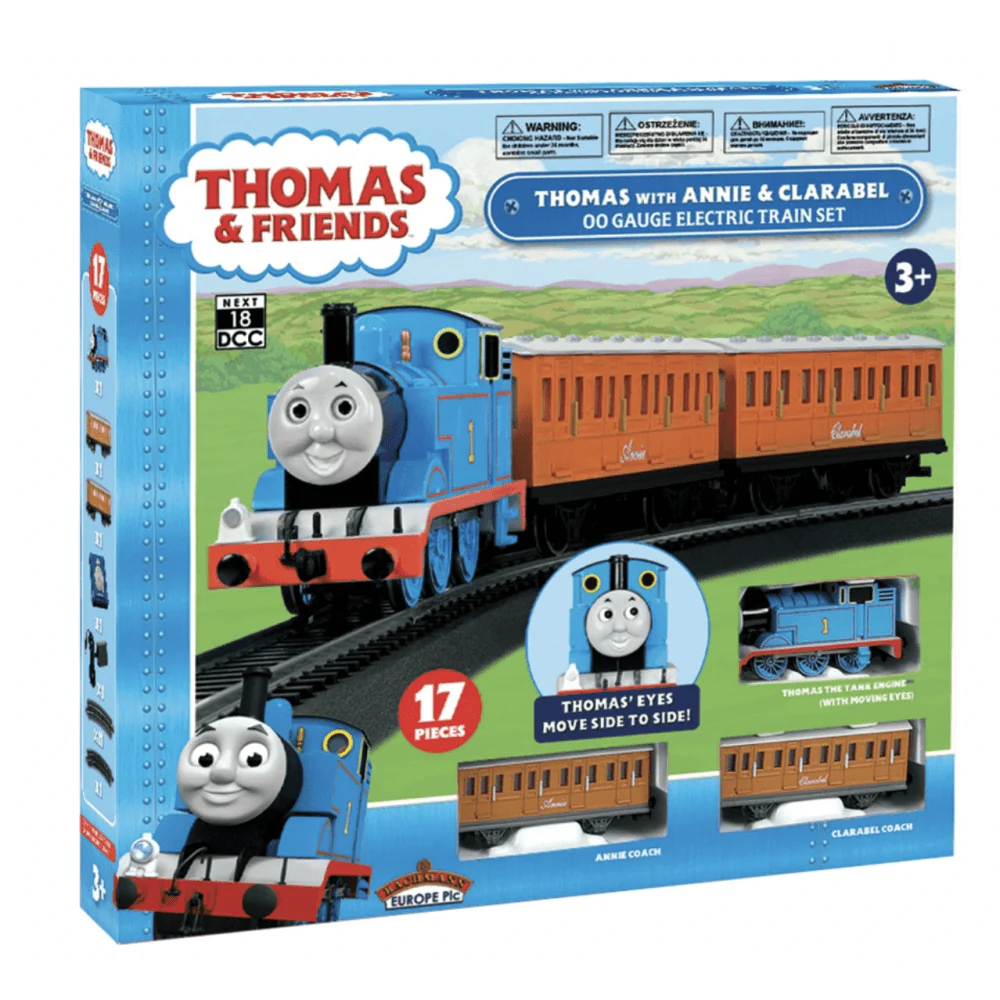 Thomas with Annie & Clarabel OO Scale Electric Train Set