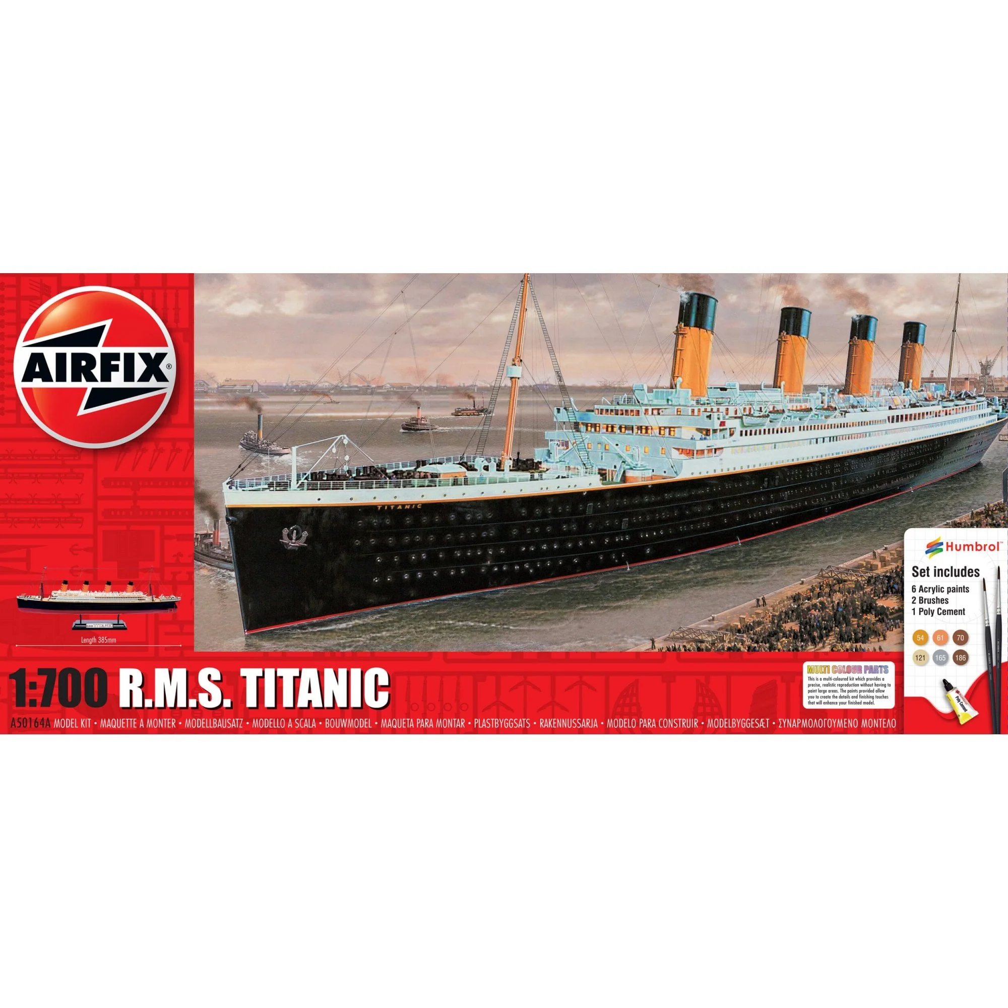 RMS Titanic Gift Set 1:700