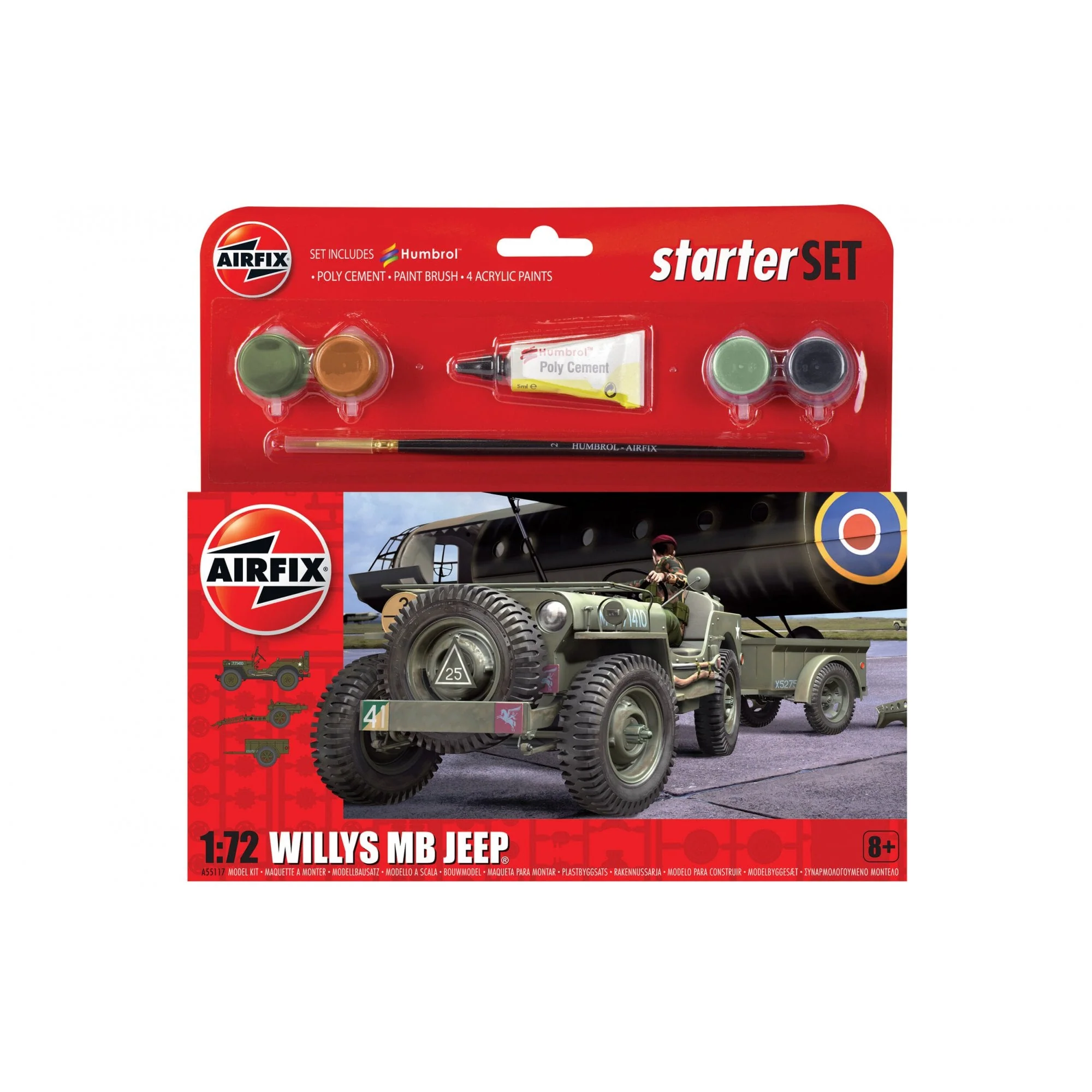 Hanging Gift Set - Willys MB Jeep