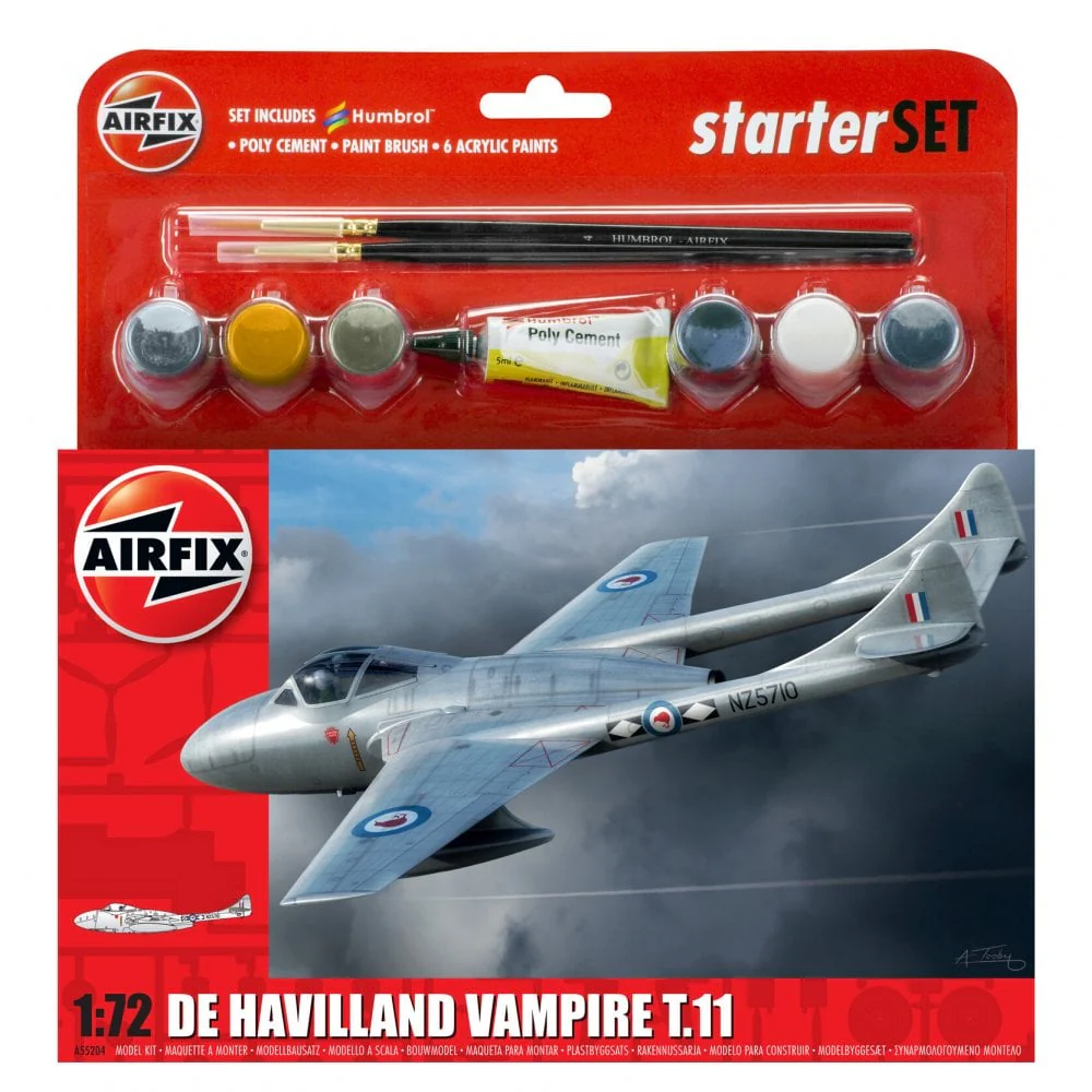 Hanging Gift Set - de Havilland Vampire T.11