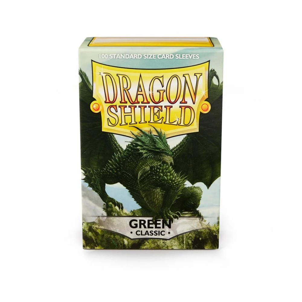 Dragon Shield Standard Classic Green Sleeves (100)