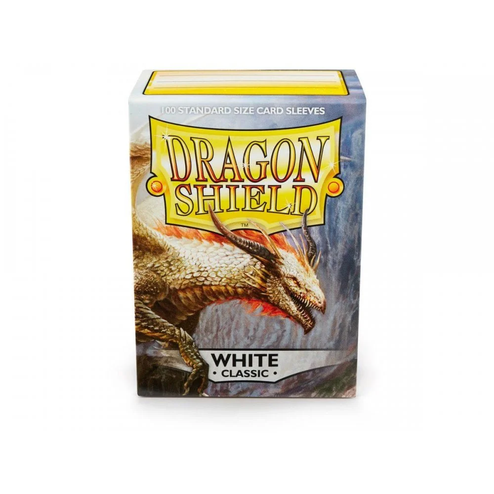 Dragon Shield Standard Classic White Sleeves (100)