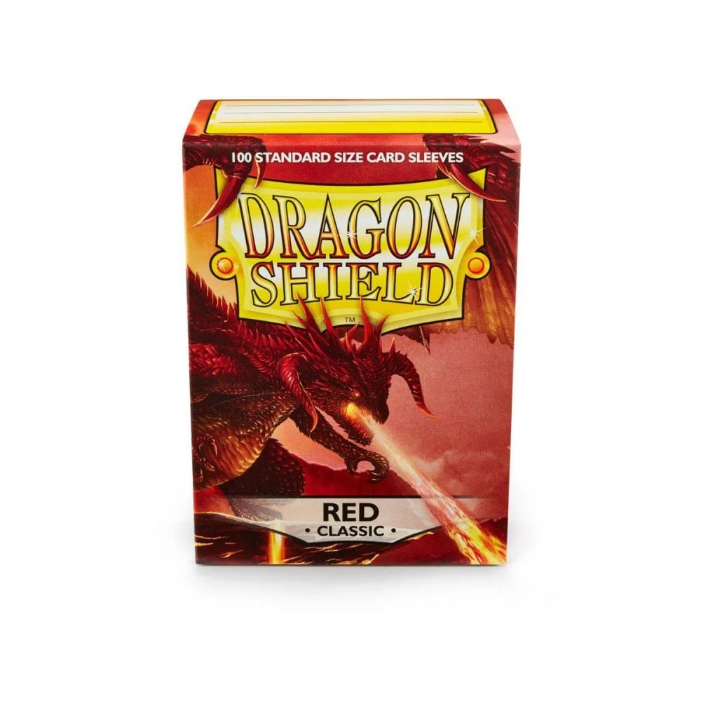 Dragon Shield Standard Classic Red Sleeves (100)