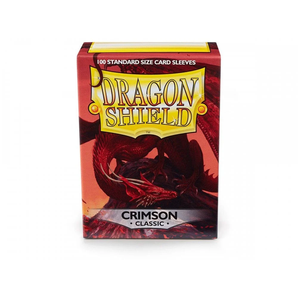 Dragon Shield Standard Classic Crimson Sleeves (100)
