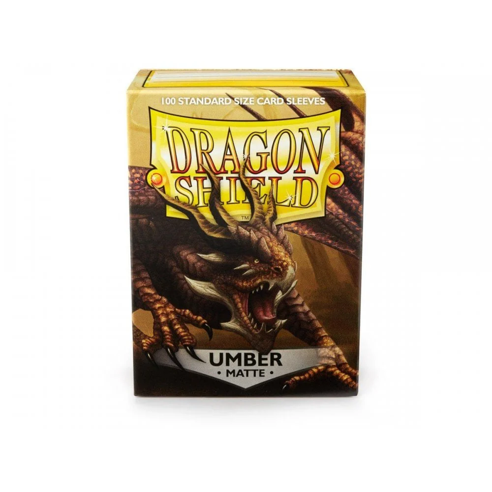 Dragon Shield Standard Matte Umber Sleeves (100)
