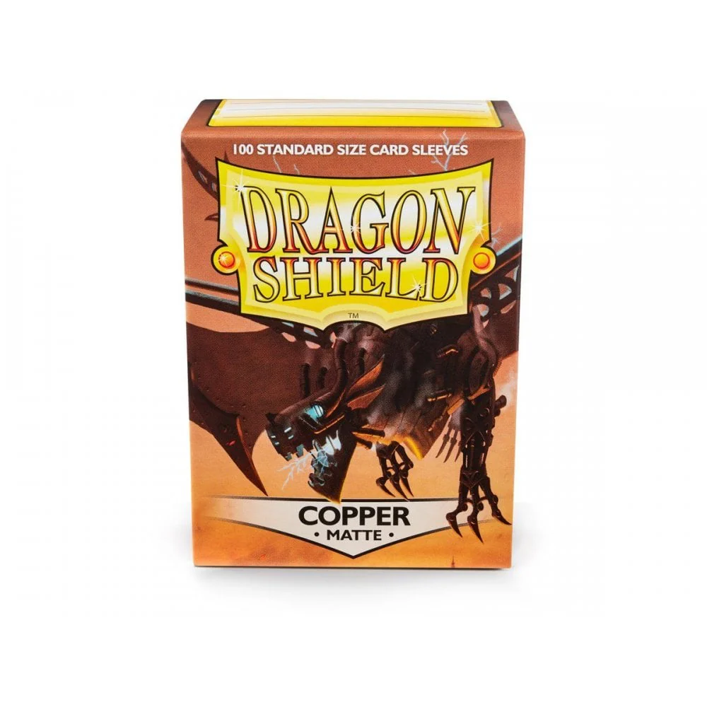 Dragon Shield Standard Matte Copper Sleeves (100)