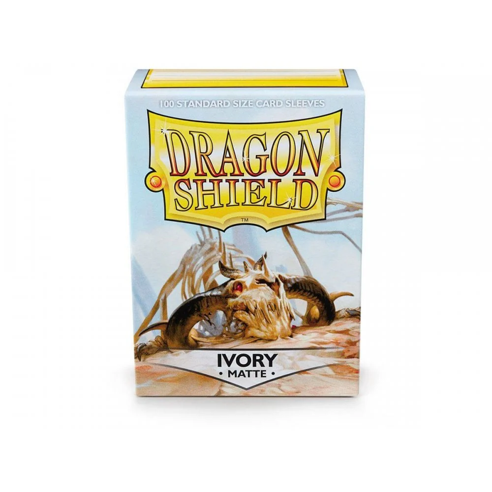 Dragon Shield Standard Matte Ivory Sleeves (100)