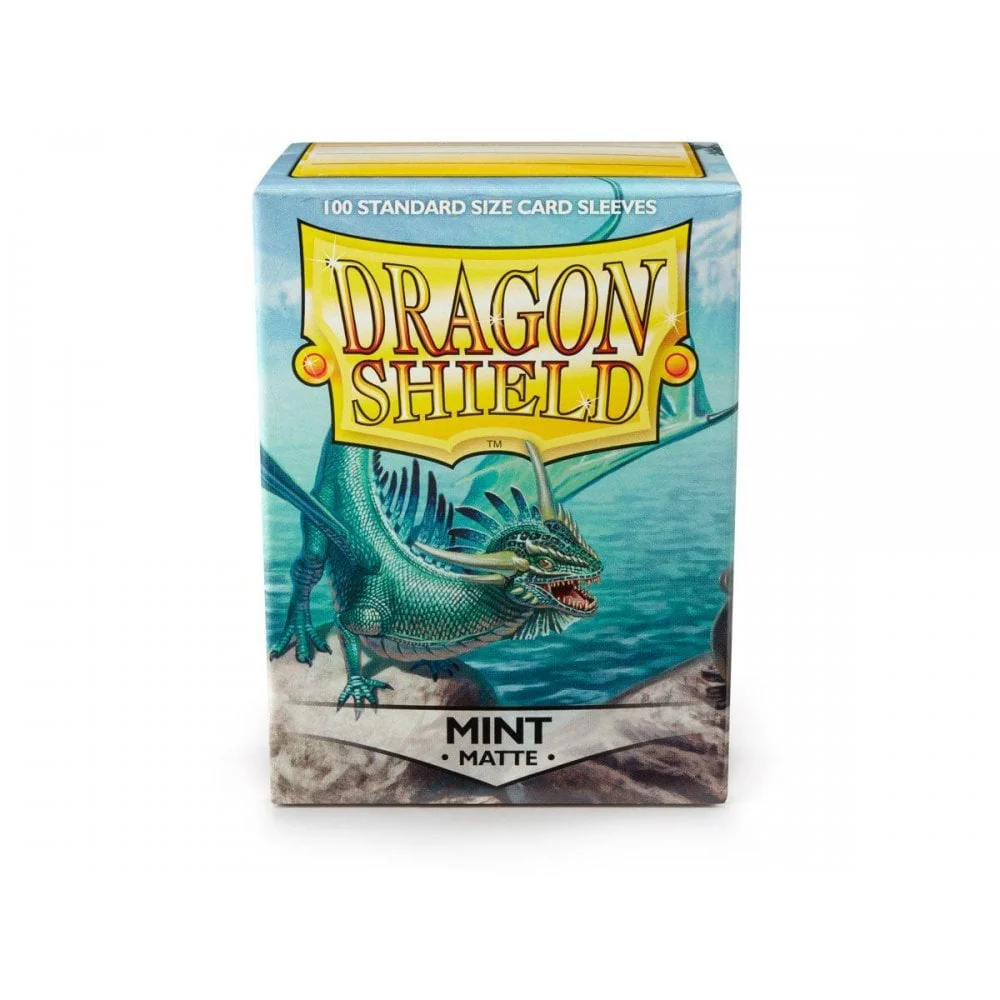 Dragon Shield Standard Matte Mint Sleeves (100)