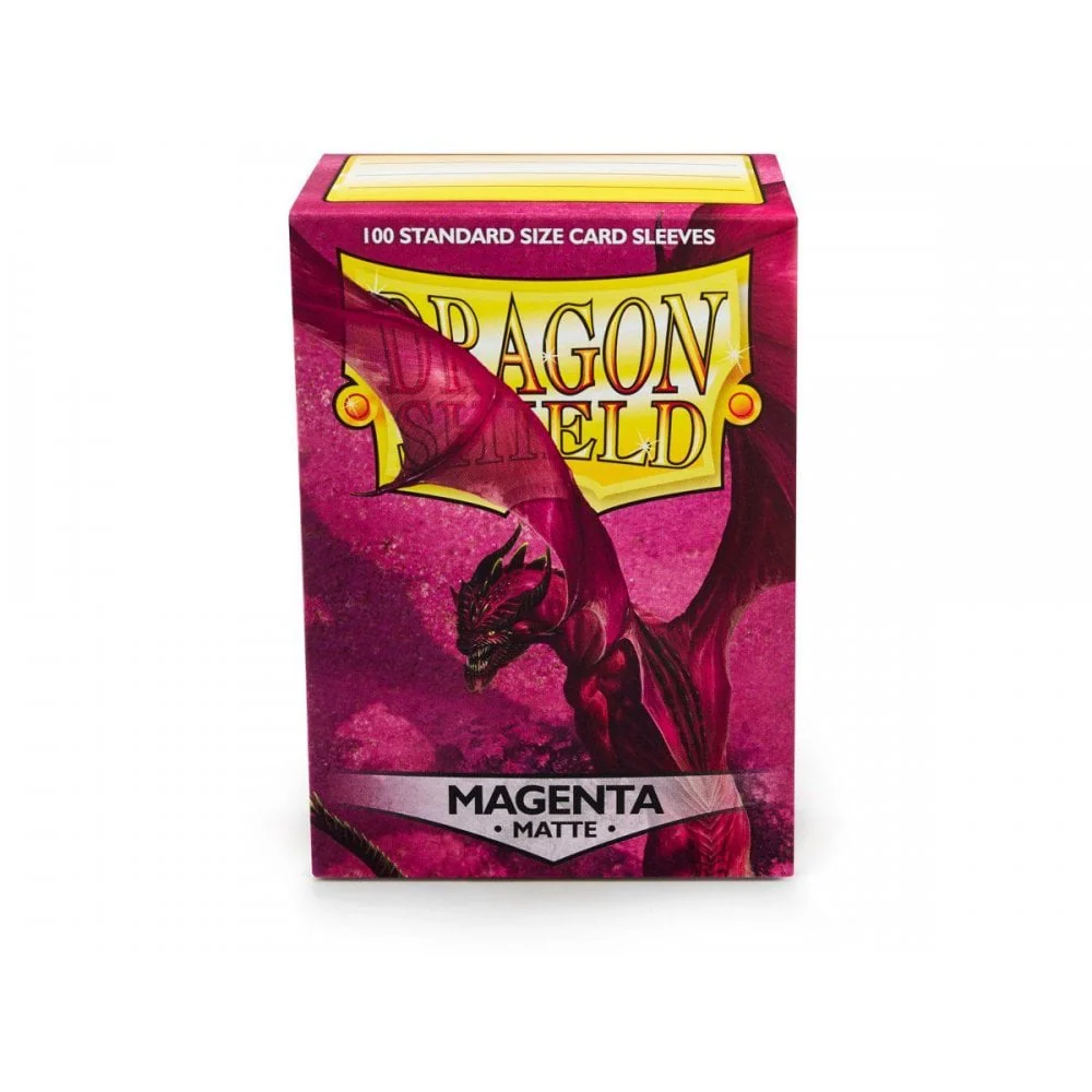Dragon Shield Standard Matte Magenta Sleeves (100)
