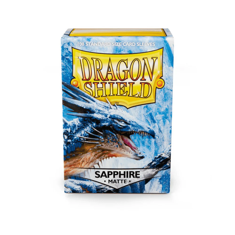 Dragon Shield Standard Matte Sapphire Sleeves (100)
